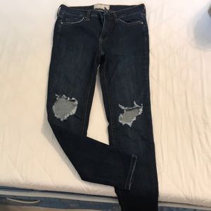 Free people ripped jeans